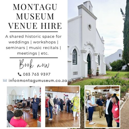 Montagu Museum Old Mission Church Venue for Hire